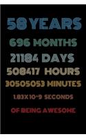 58 years of being awesome