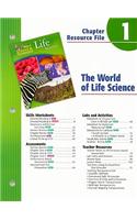 Holt Science & Technology Life Science Chapter 1 Resource File: The World of Life Science