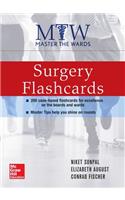 Master the Wards: Surgery Flashcards