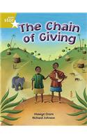 Rigby Star Independent Year 2 Gold Fiction The Chain of Giving Single