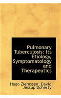 Pulmonary Tuberculosis