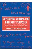 Developing Writing for Different Purposes