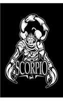 Zodiac Sign Notebook: Scorpio Horoscope Notebook Journal for coworkers and students, sketches ideas and To-Do lists, Dot Grid notebook, 120 pages