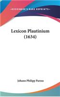 Lexicon Plautinium (1634)