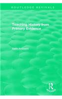 Teaching History from Primary Evidence (1993)