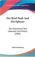 Der Brief Pauli and Die Epheser