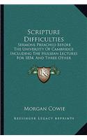 Scripture Difficulties