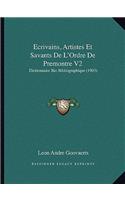 Ecrivains, Artistes Et Savants De L'Ordre De Premontre V2