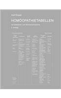 Homöopathietabellen mit Indikations- und Stichwortverzeichnis