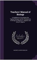 Teachers' Manual of Biology