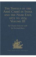 Travels of the Abbé Carré in India and the Near East, 1672 to 1674