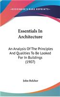 Essentials in Architecture