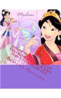 Disney Princess Mulan Coloring Book: For Kid's Ages 5 to 9 Years Old