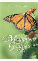 Meditations on Gratitude