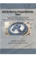 Registro Publico da Atividade Empresarial - Volume 1