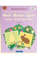 BROCKHAUSEN Bastelbuch Bd. 5 - Das große Buch zum Ausschneiden: Mein Memo-Spiel Junior: Groß und Klein: Ostern(5 Ostern)
