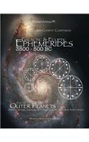 Galactic & Ecliptic Ephemerides 3500 - 500 BC: For the Outer Planets