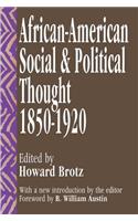 African-American Social and Political Thought