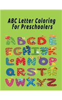 ABC Letter Coloring Book For Preschoolers