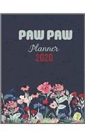 PAW PAW Planner 2020