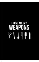 These are my weapons