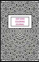Dot Grid Coloring Journal