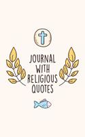 Journal With Religious Quotes