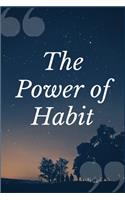 The Power of Habit: A Prescription Drugs Addiction Recovery Prompt Journal Writing Notebook