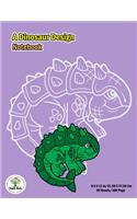 A dinosaur Design Notebook