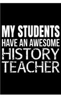 My students have an awesome history teacher