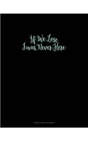 If We Lose I Was Never Here: Cornell Notes Notebook(933 Cornell Notes Notebook)