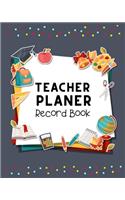 Teacher Planner Record Book