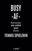 Kalender 2020 für Tennis Spieler / Tennis Spielerin