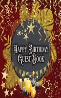 Happy Birthday Guest Book
