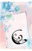 C: Monogrammed Notebook: Journal for a Girl or Woman with the Initial C