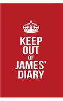 Keep Out of James' Diary