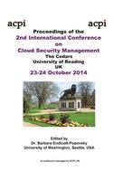 The Proceedings of the 2nd International Conference on Cloud Security Management