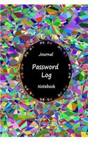 Journal Password Logbook Notebook: Art Mosaic Glass, Personal Internet Address Log Book, Web Site Password Organizer, Record Passwords, Password Keeper, Online Organizer, Tracking Protect Usernames, Web Addresses Directory, 120 Pages 6