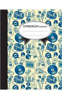 Composition Notebook, 8.5 x 11, 110 pages