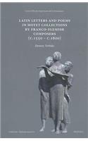 Latin Letters and Poems in Motet Collections by Franco-Flemish Composers (C. 1550- C. 1600)