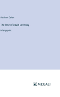 The Rise of David Levinsky