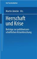 Herrschaft Und Krise