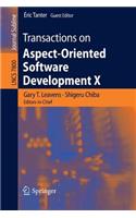 Transactions on Aspect-Oriented Software Development X