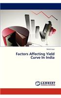 Factors Affecting Yield Curve in India