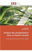 Analyse Des Pr�cipitations Dans Un Bassin Versant: (Omn.Univ.Europ.)