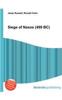 Siege of Naxos (499 Bc): (English)