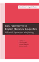 New Perspectives on English Historical Linguistics