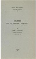 Studies on Ptolemaic Memphis