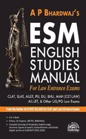 ESM English Studies Manual for Law Entrance Exams | A P Bharadwaj | OakBridge