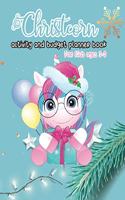 Christcorn Activity and Budget Planner Book For Kids ages 3-8
